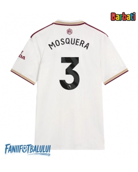 Arsenal Cristhian Mosquera #3 Tricou Fotbal Replică 2025-26 Barbati Treilea